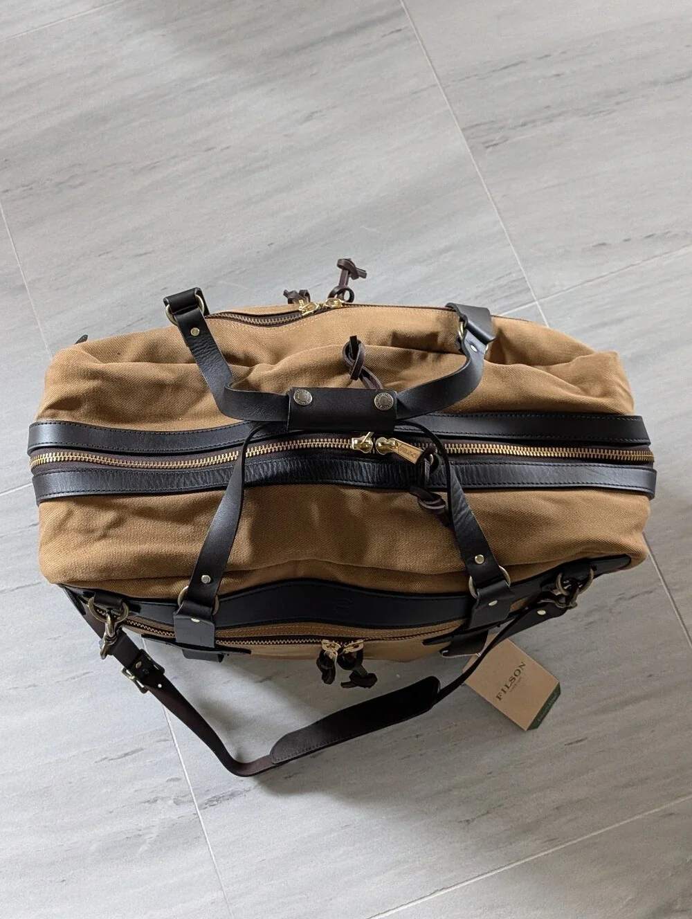 nwt FILSON pullman bag rugged twill duffel